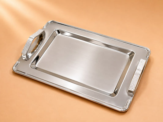 Stainless Steel Serving Tray