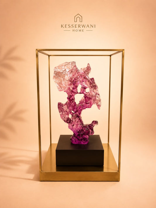 Abstract Glass Sculpture