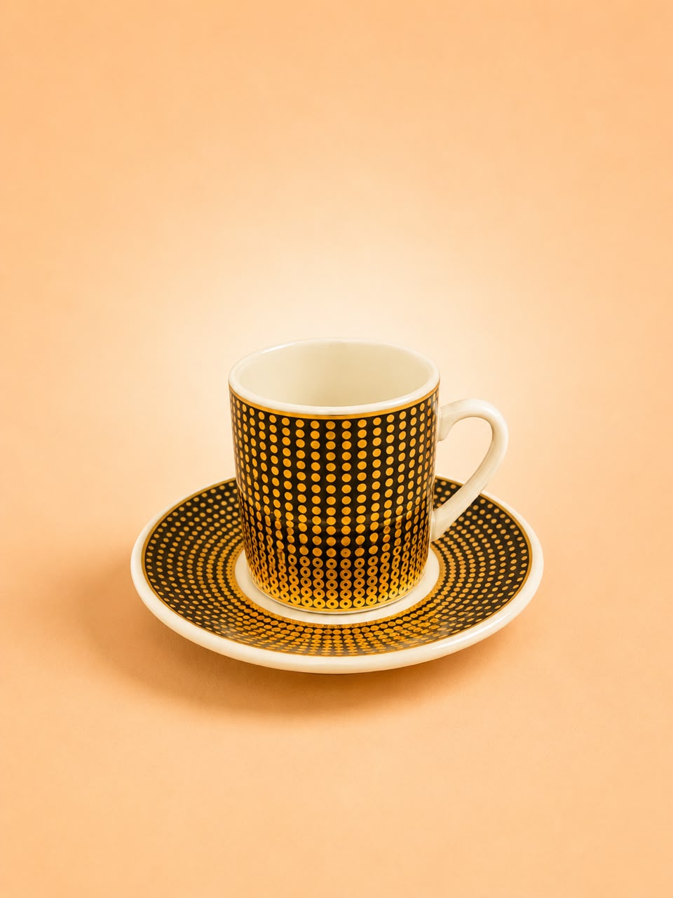 6x6 Coffee Cup & Saucer Set