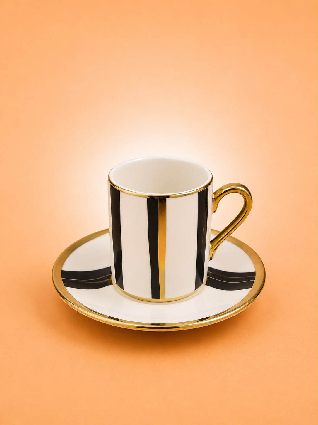 6x6 Coffee Cup & Saucer Set