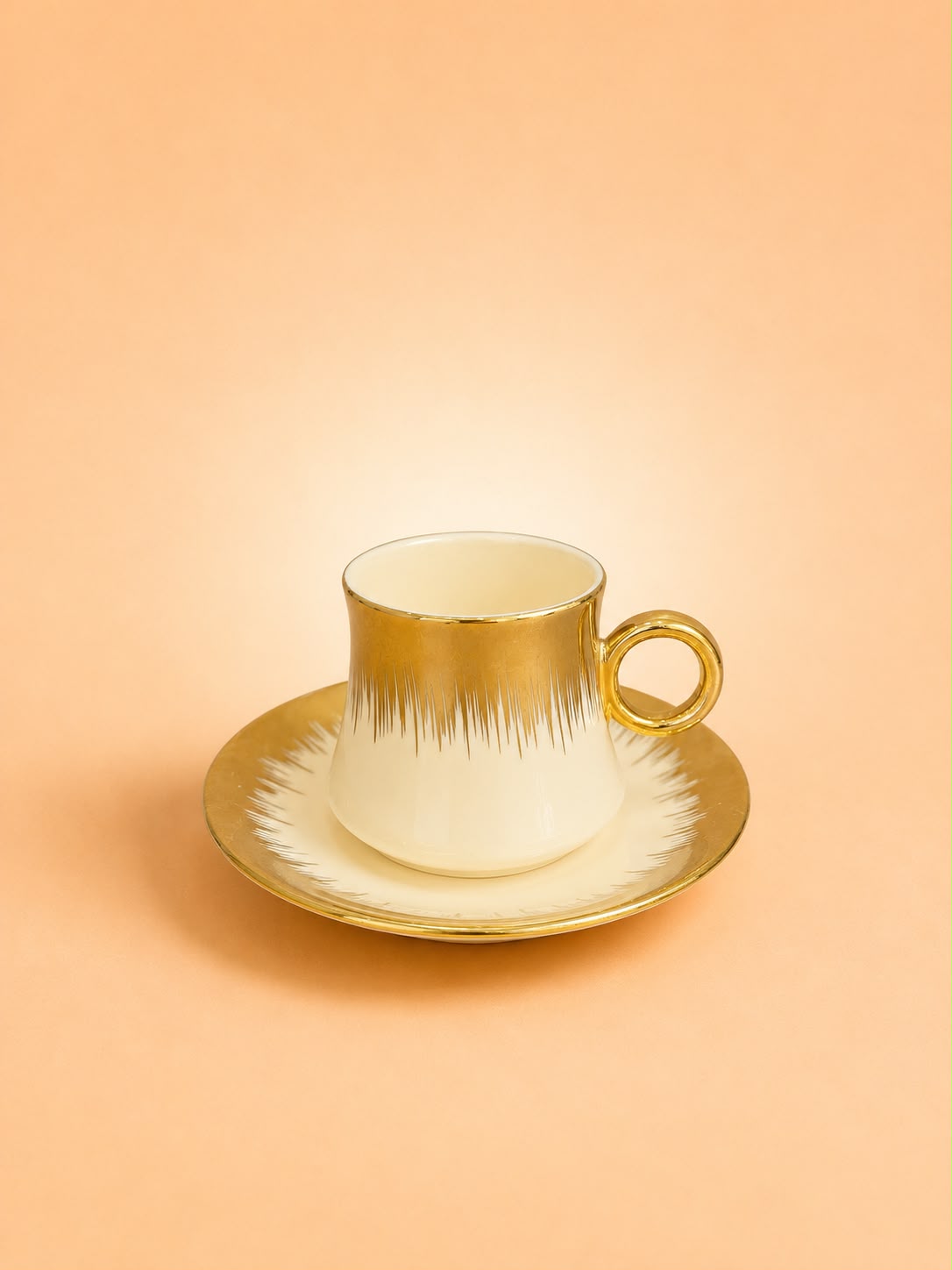 6x6 Coffee Cup & Saucer Set