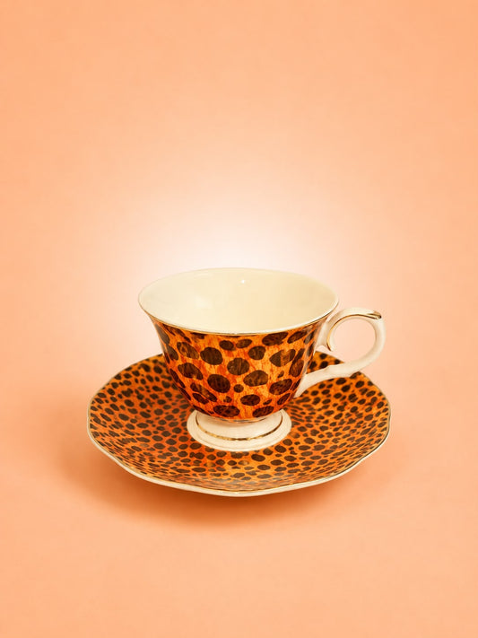 6x6 Coffee Cup & Saucer Set