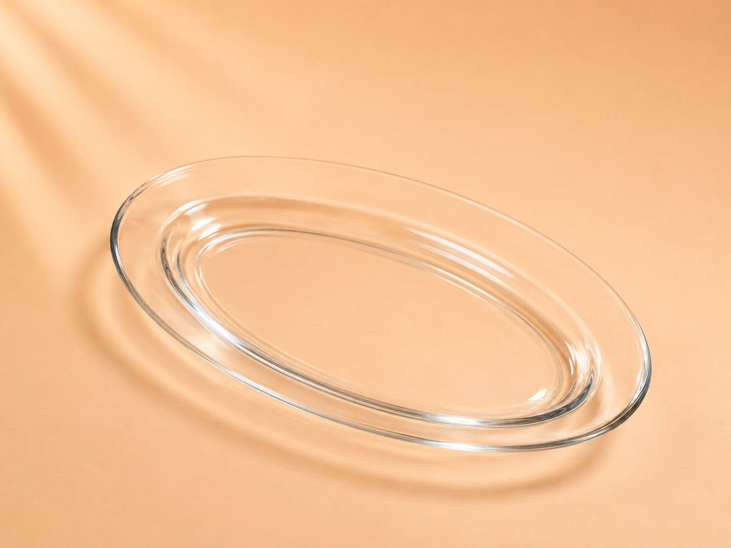 Borosilicate Glass Oval Dish Oven-Safe