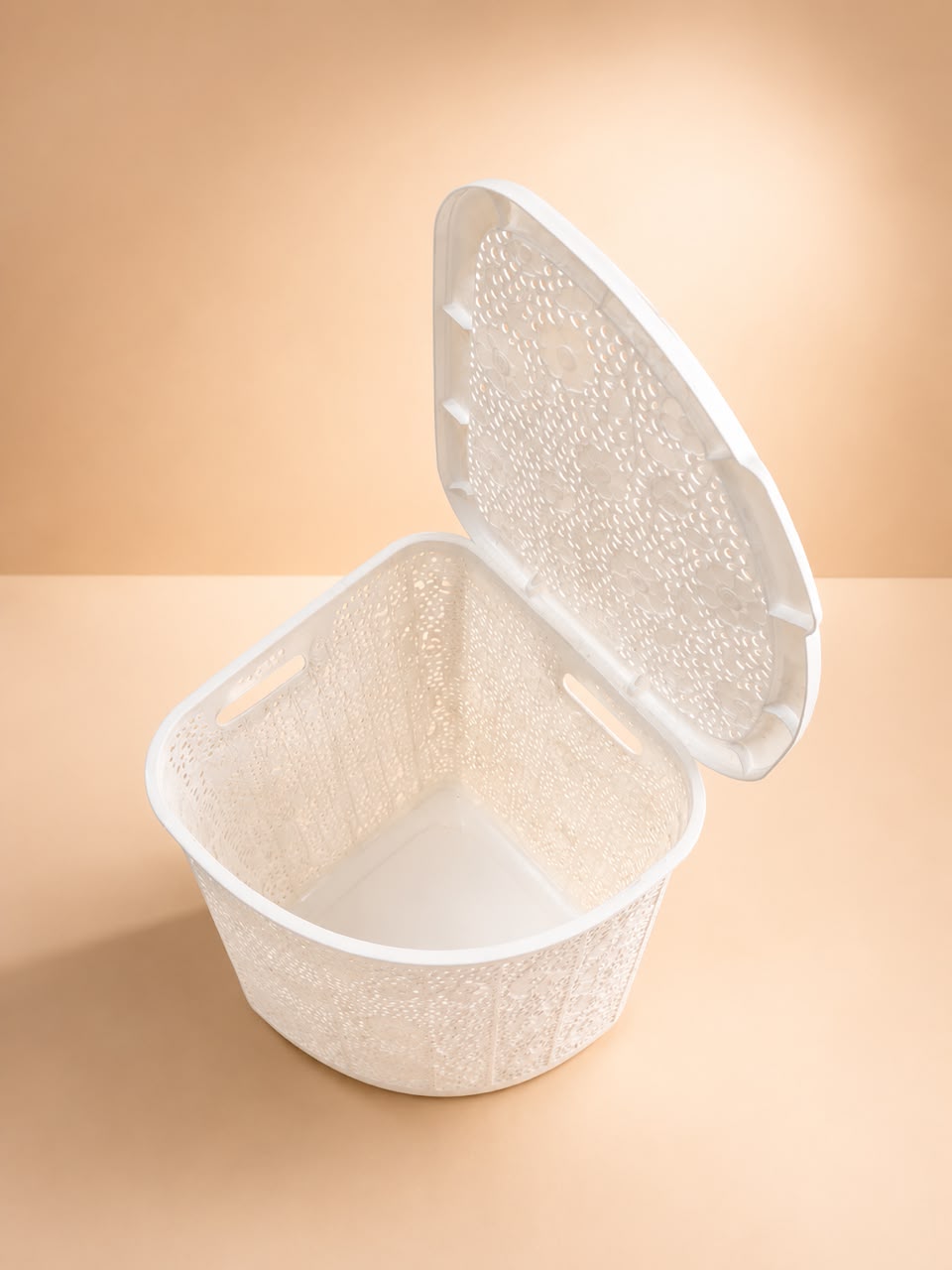 Laundry Basket with Lid 52L
