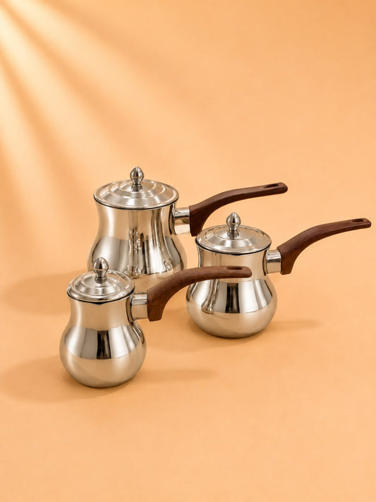 Stainless Steel Coffee Pot Set