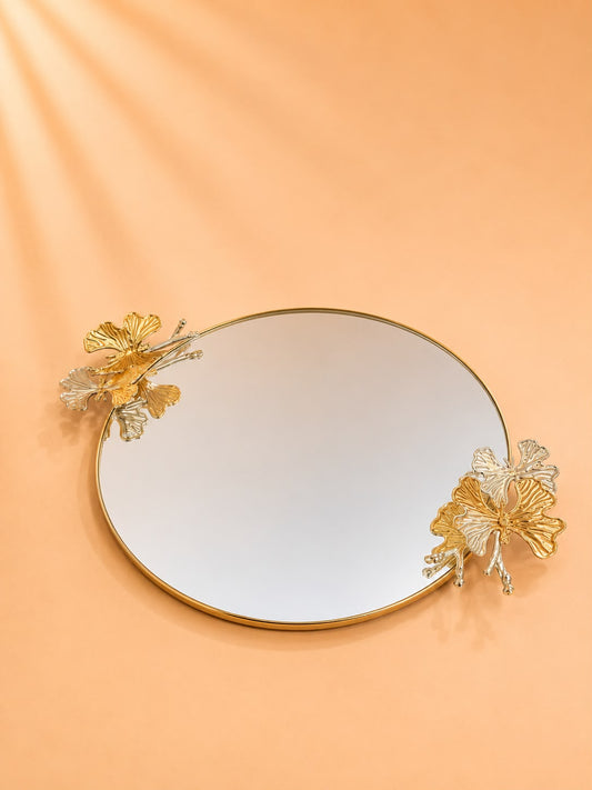 Gold Mirrored Serving Tray