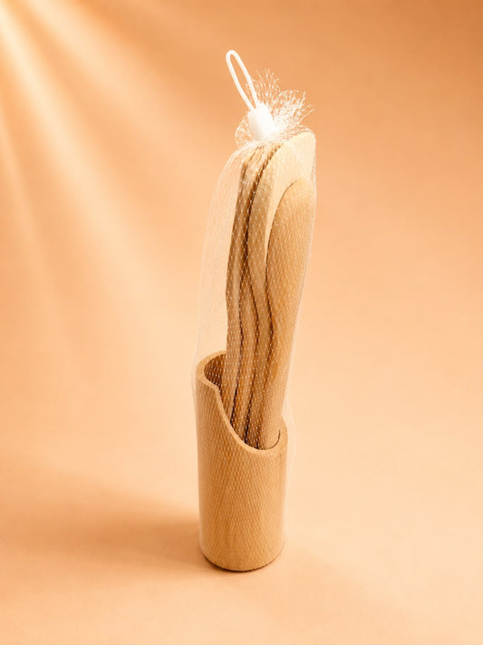Wooden Cooking Utensil Set (5 Pieces)