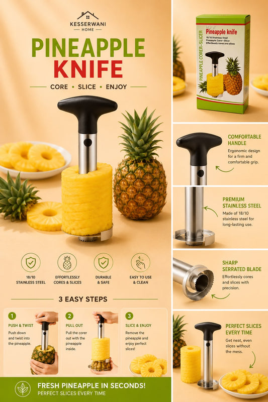 Pineapple Corer & Slicer
