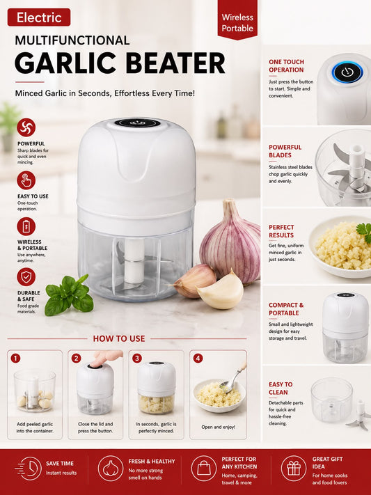 Electric Garlic Chopper