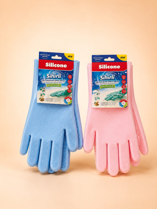 Silicone Cleaning Gloves