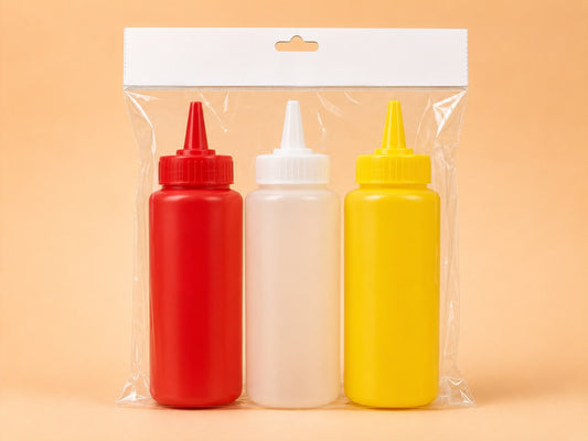 Squeeze Bottle Set (3 Pcs)