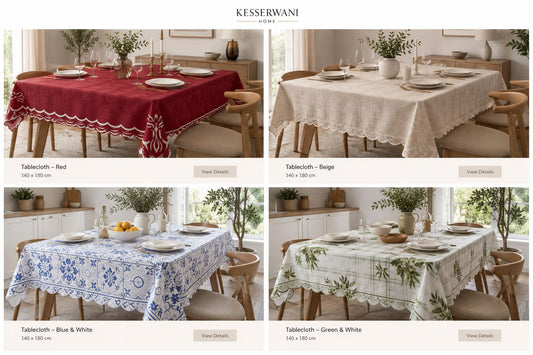 Lace Tablecloth 1.4mx1.8m 4 Models