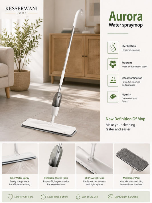 Water Spray Mop