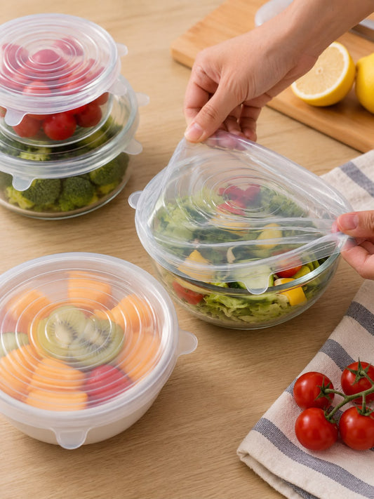 Silicone Stretch Lid Set (6 Pieces)