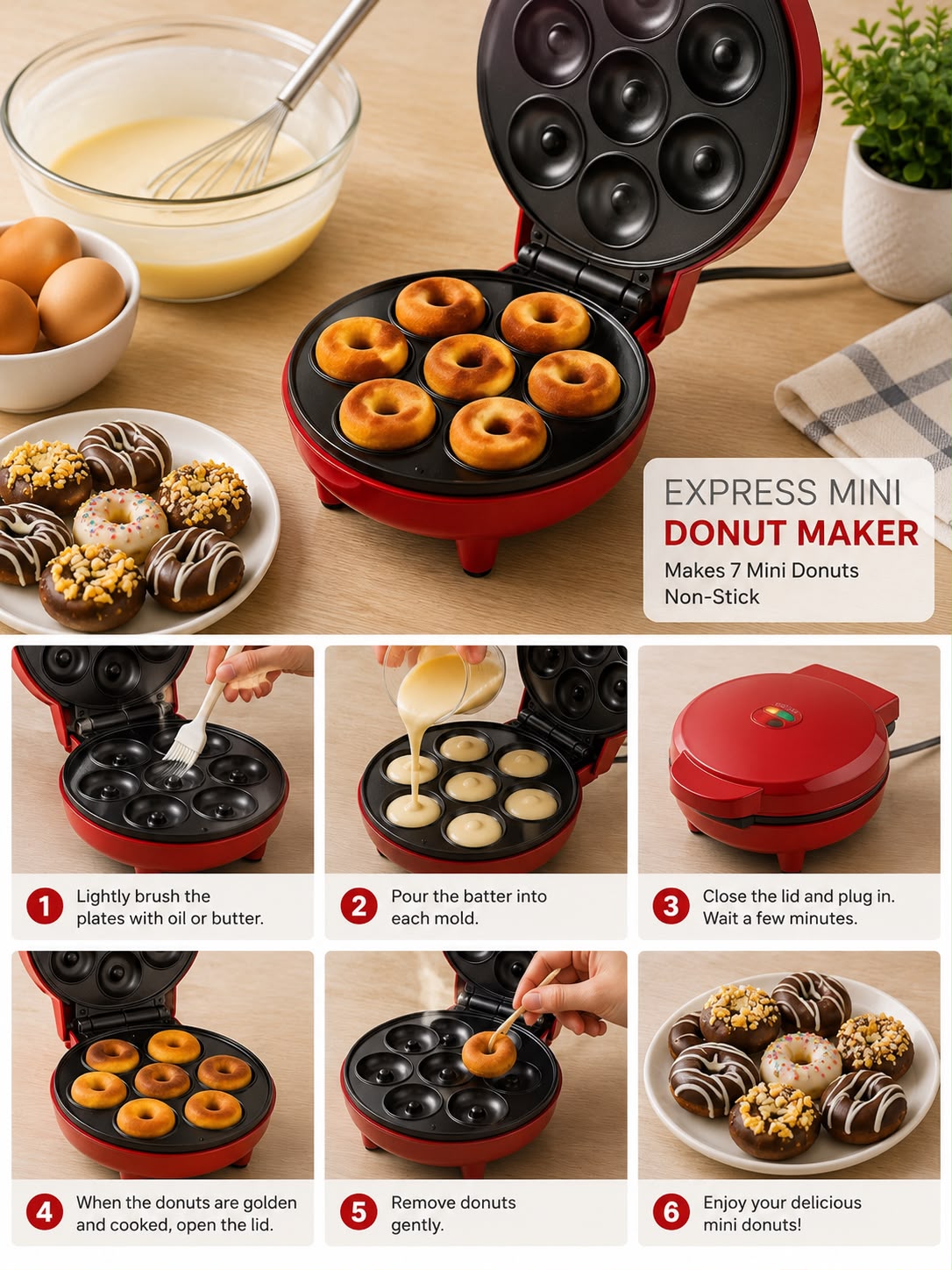 Mini Donut Maker
