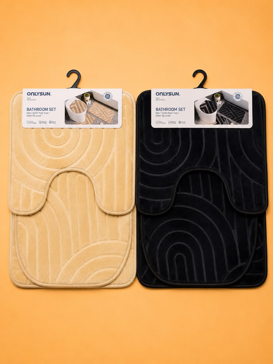 Bathroom Mat Set (2 Pieces)