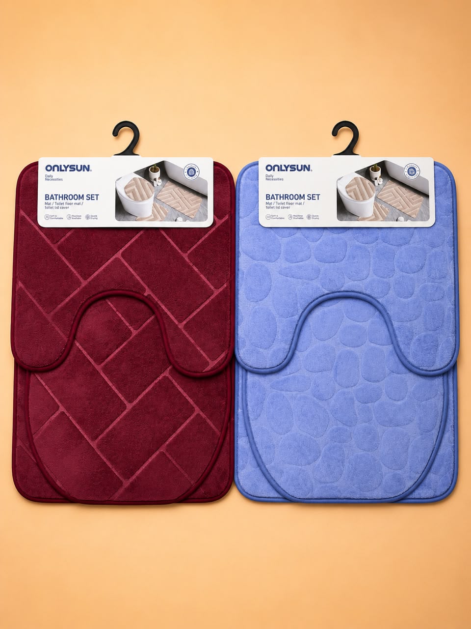 Bathroom Mat Set (2 Pieces)