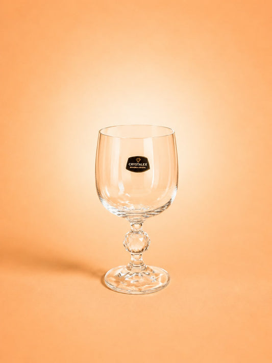 6-Piece Crystal Glass Set – Made in the Czech Republic 2 Sizes