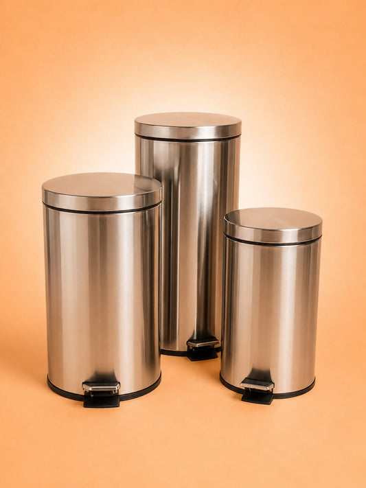 Turkish Stainless Steel Pedal Bin