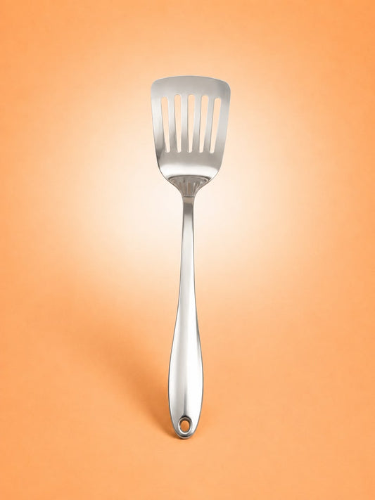 Stainless Steel Slotted Turner – 35 cm