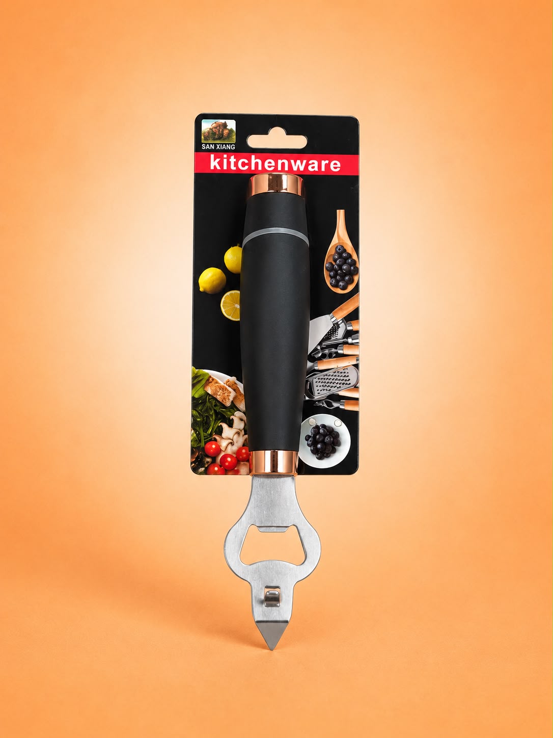 Stainless Steel Multi-Function Bottle Opener