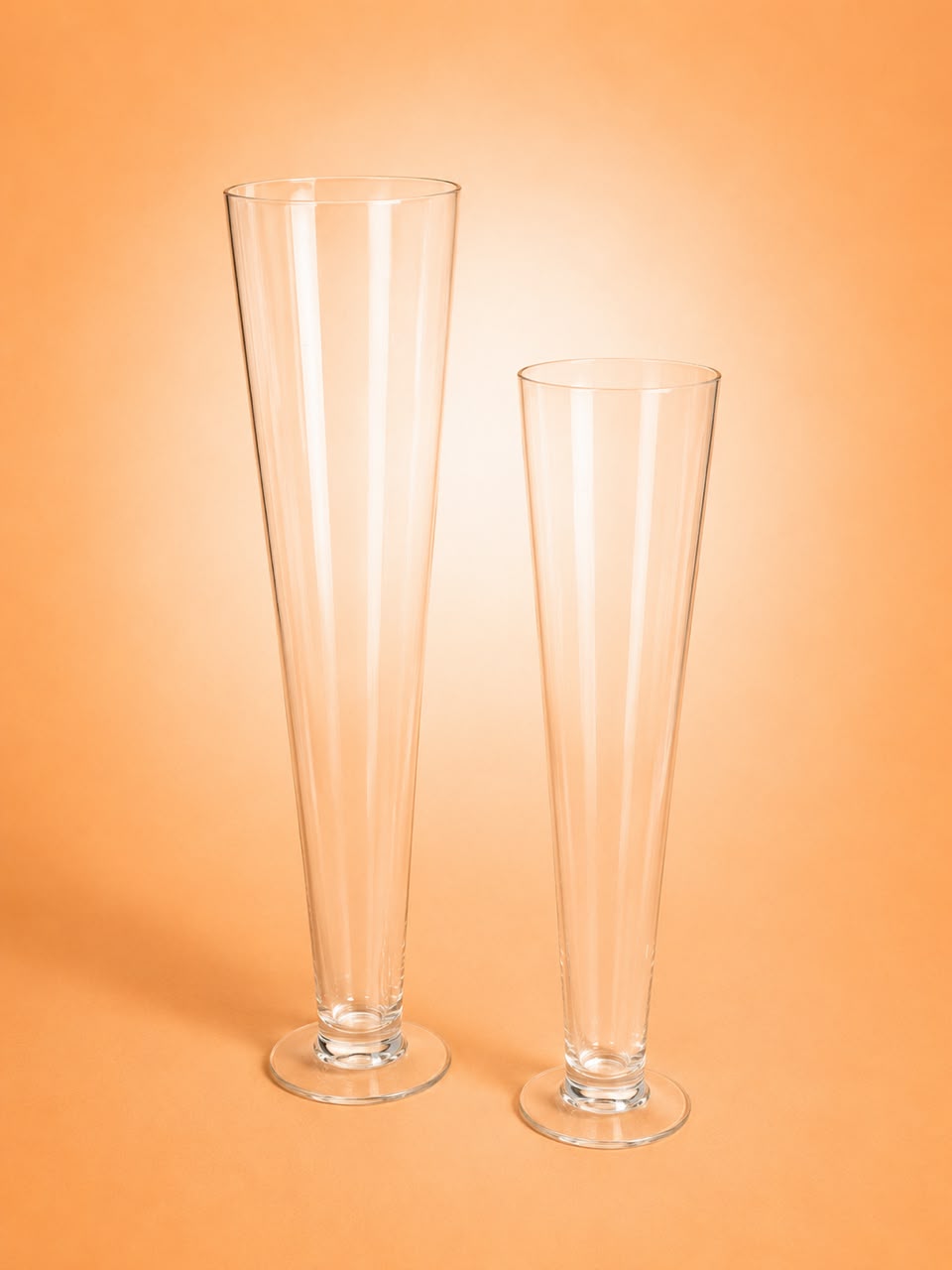Glass Floor Vase