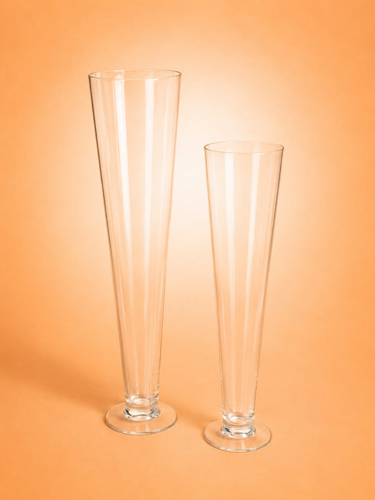 Glass Floor Vase
