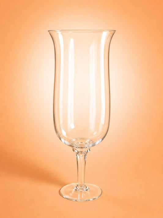 Glass Hurricane Vase