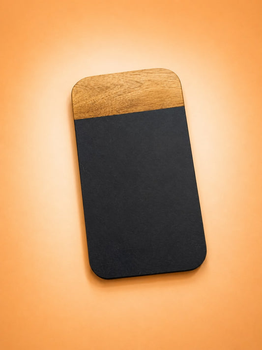 Wood & Slate Serving Board 28x15