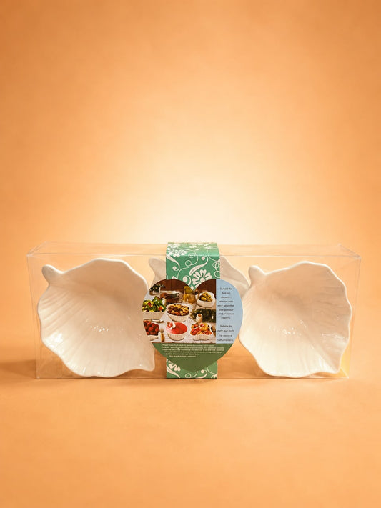 3-Piece Ceramic Serving Bowl Set