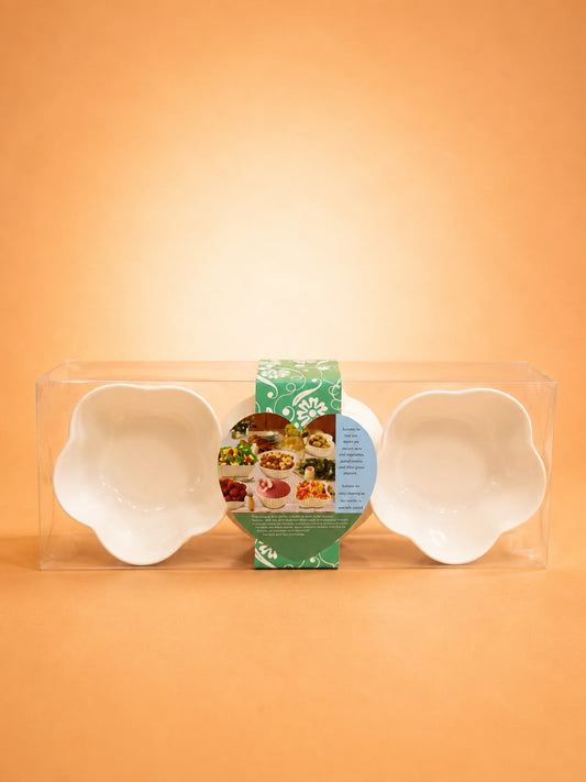 3-Piece Ceramic Serving Bowl Set