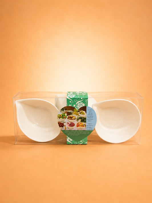 3-Piece Ceramic Serving Bowl Set