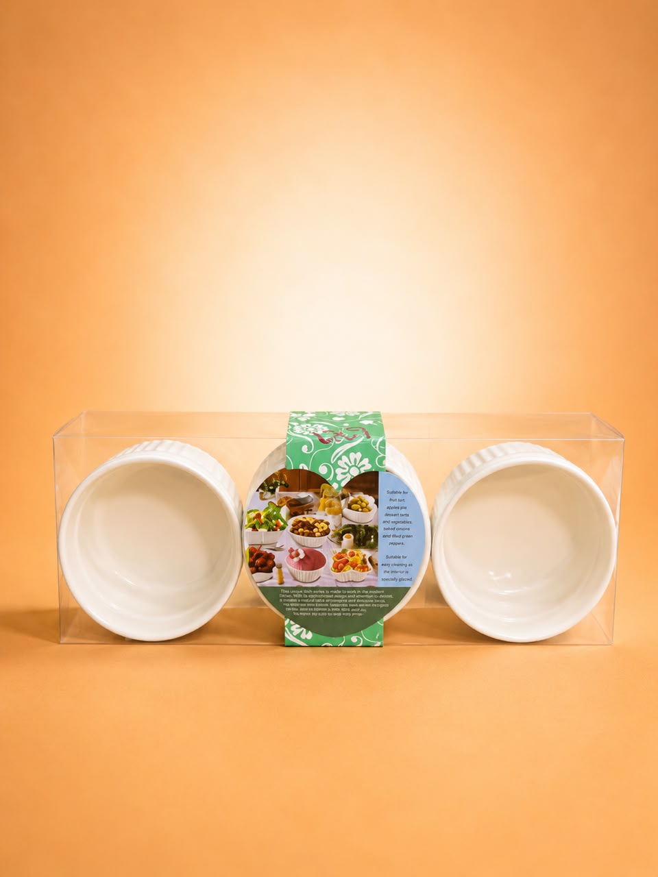 3-Piece Ceramic Serving Bowl Set