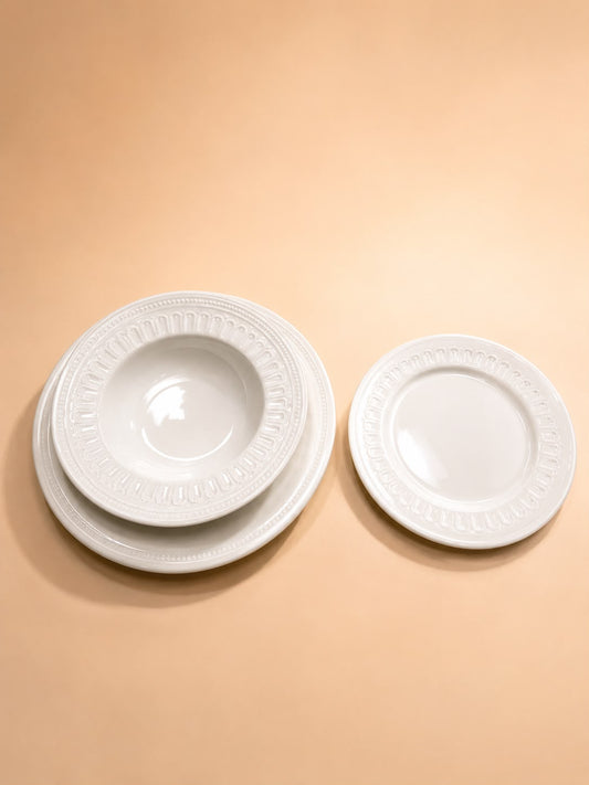 Classic Embossed Dinnerware – Sold by Piece