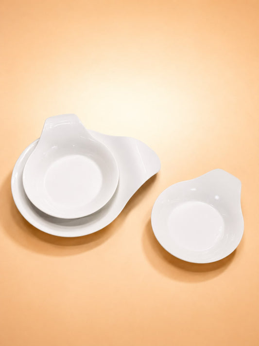 Modern White Dinnerware Collection – Sold by Piece