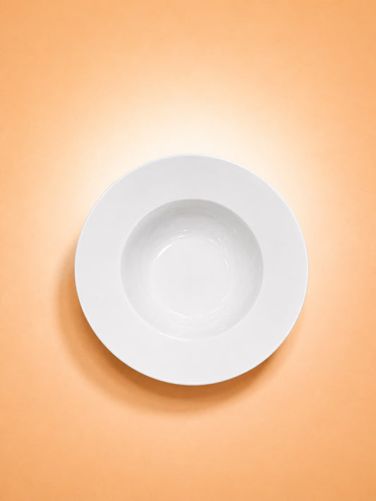 37 cm White Serving Bowl – Sold by Piece