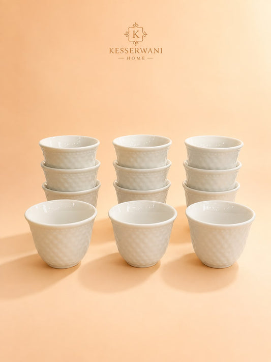 12-Piece Coffee Cup Set