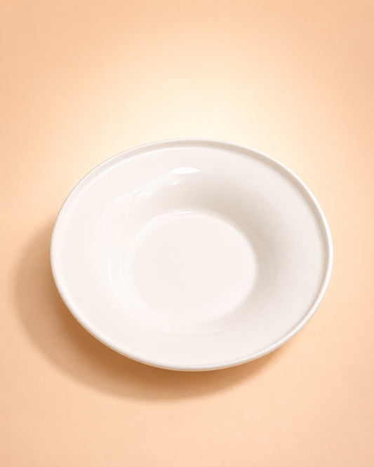 36cm White Salad Bowl