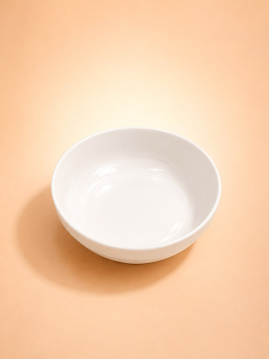 22cm White Salad Bowl