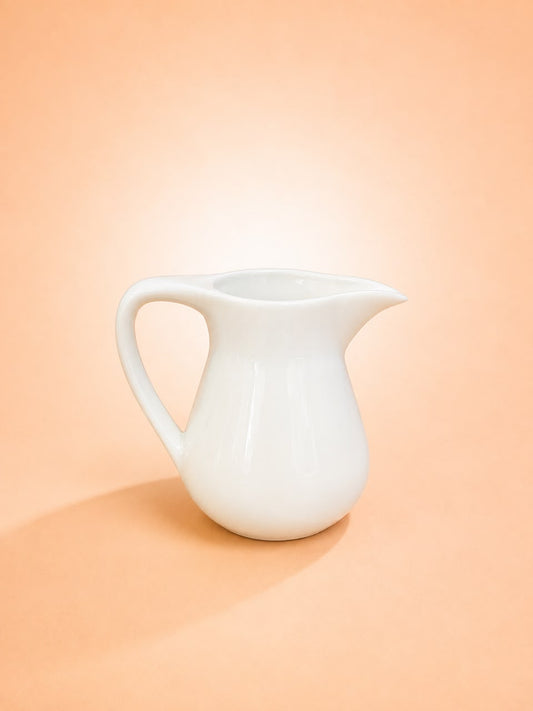 White Ceramic Creamer