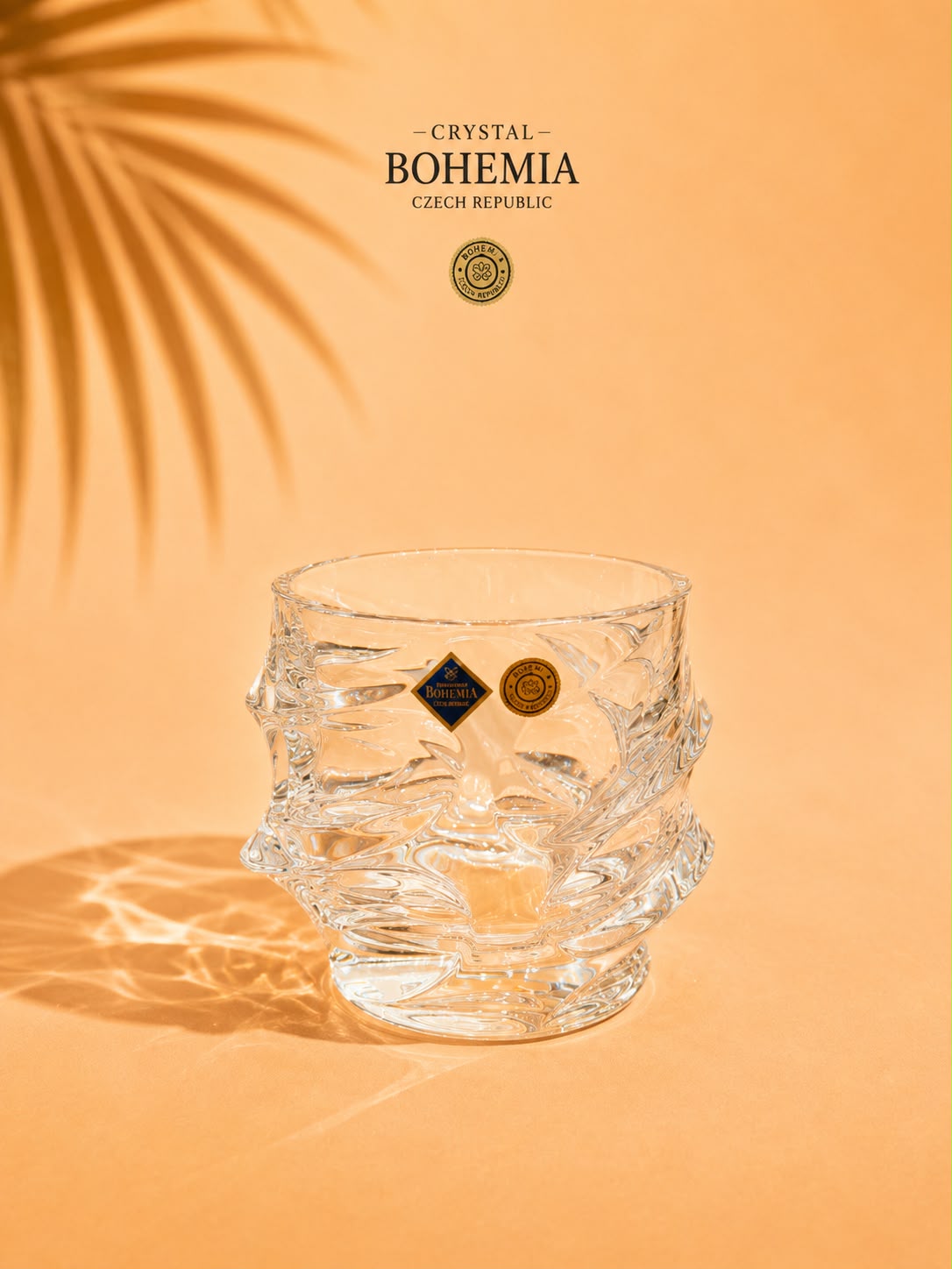 Bohemia Crystal Tumbler Set – 400ml (6 Pieces)