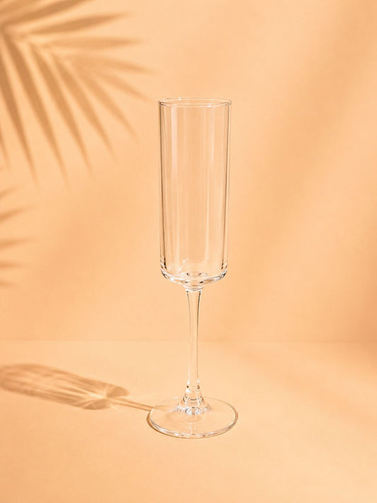 6pcs Classic Flute Glass – 210ml