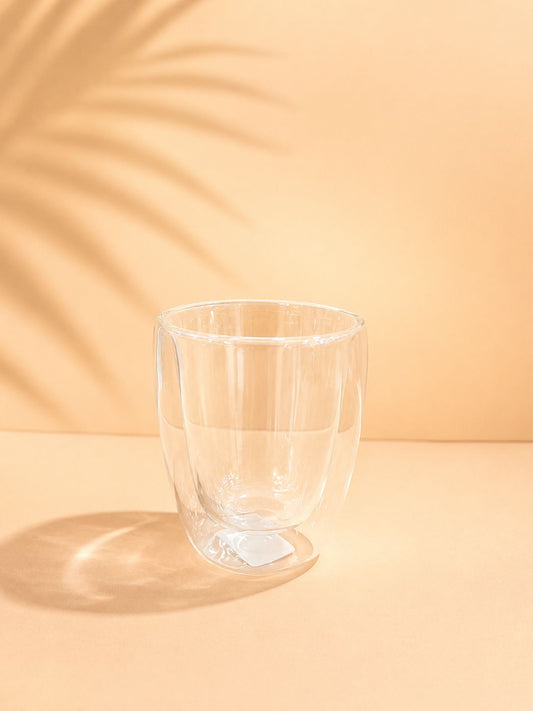 Double-Wall Glass Mug – 160–180 ml