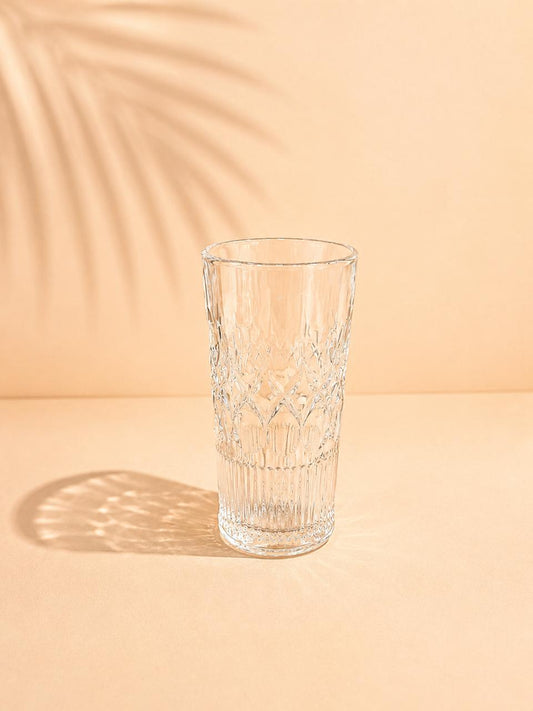 320ml Textured Highball Glass – 6 Pcs