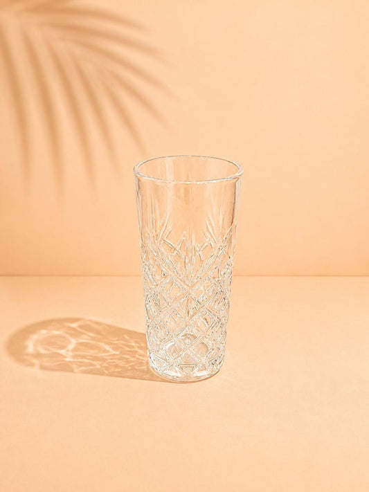 320ml Textured Highball Glass – 6 Pcs