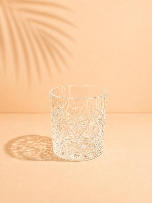 320ml Textured Tumbler Glass – 6 Pcs