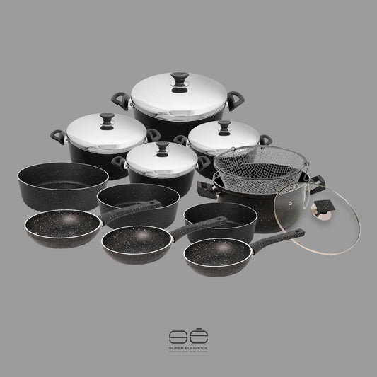 Super Elegance  Cookware Granite Collection