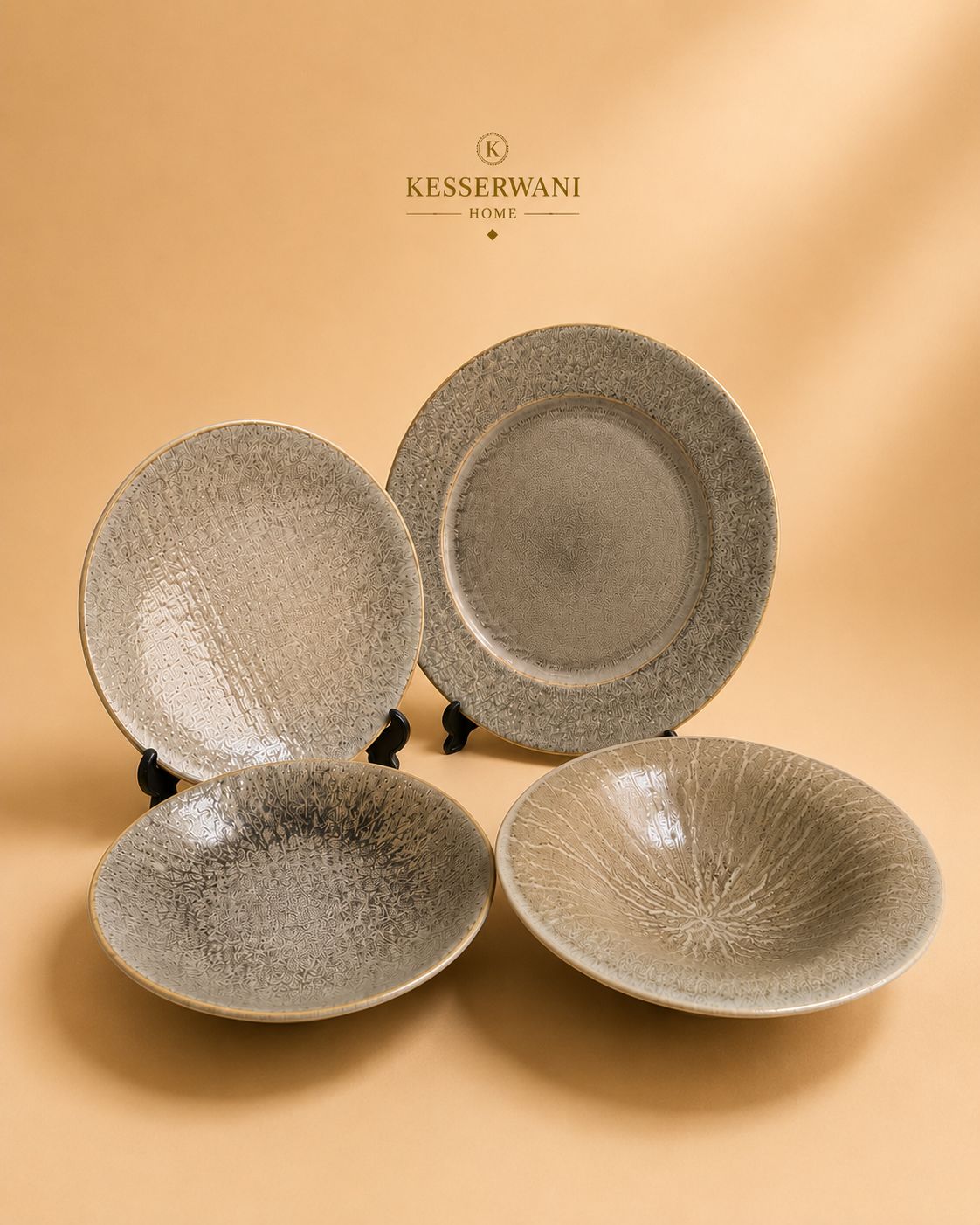 Desert Sand 20-Piece Dinner Set