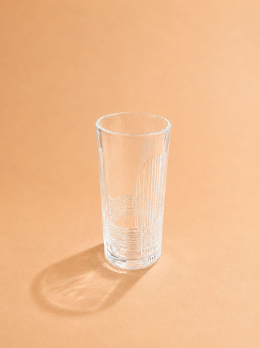 Luxe Line Highball Glass Set – 340ml (Set of 6)