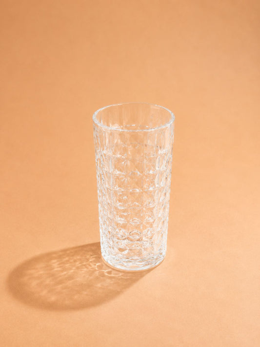 Royal Diamond Highball Glass Set – 375ml (Set of 6)